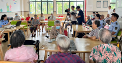 动态│走进省托老院开展保健食物科普宣传暨食